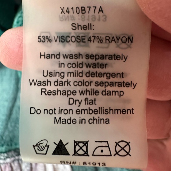 Aleah Dress Plenty by Tracy Reese Anthropologie Floral Faux Wrap Green medium - Picture 12 of 16